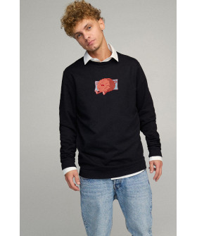 Світшот чоловічий OVERSIZE /no flis/