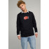 Світшот чоловічий OVERSIZE /no flis/