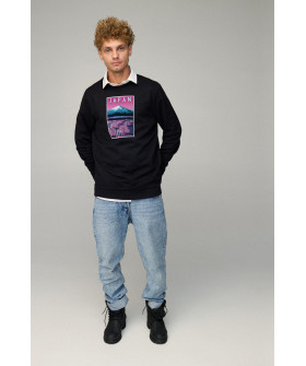 Світшот чоловічий OVERSIZE /no flis/