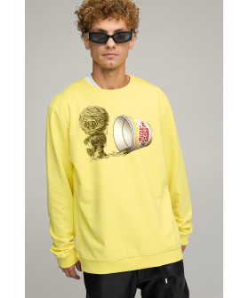 Світшот чоловічий OVERSIZE /no flis/