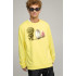 Світшот чоловічий OVERSIZE /no flis/