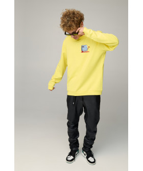 Світшот чоловічий OVERSIZE /no flis/