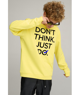 Світшот чоловічий OVERSIZE /no flis/