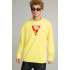 Світшот чоловічий OVERSIZE /no flis/