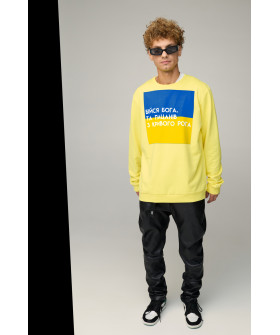 Світшот чоловічий OVERSIZE /no flis/