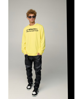 Світшот чоловічий OVERSIZE /no flis/