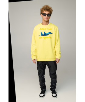 Світшот чоловічий OVERSIZE /no flis/