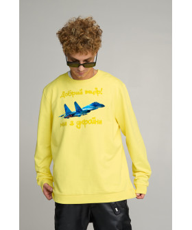 Світшот чоловічий OVERSIZE /no flis/