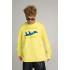Світшот чоловічий OVERSIZE /no flis/