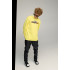 Світшот чоловічий OVERSIZE /no flis/