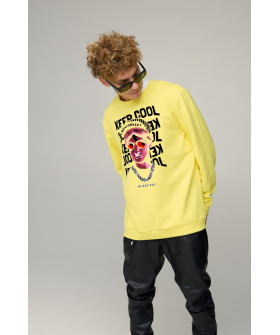 Світшот чоловічий OVERSIZE /no flis/