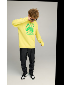 Світшот чоловічий OVERSIZE /no flis/