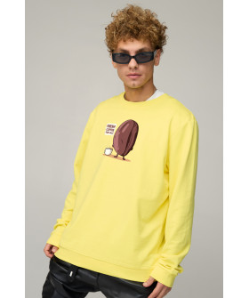 Світшот чоловічий OVERSIZE /no flis/