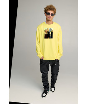 Світшот чоловічий OVERSIZE /no flis/