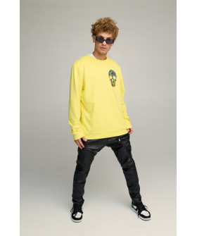 Світшот чоловічий OVERSIZE /no flis/