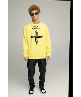 Світшот чоловічий OVERSIZE /no flis/