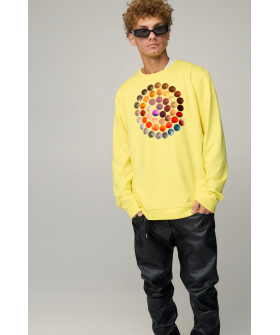 Світшот чоловічий OVERSIZE /no flis/