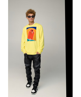 Світшот чоловічий OVERSIZE /no flis/
