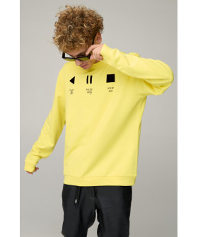 Світшот чоловічий OVERSIZE /no flis/