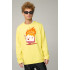 Світшот чоловічий OVERSIZE /no flis/