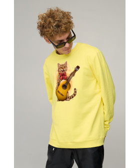 Світшот чоловічий OVERSIZE /no flis/