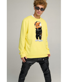 Світшот чоловічий OVERSIZE /no flis/