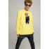 Світшот чоловічий OVERSIZE /no flis/