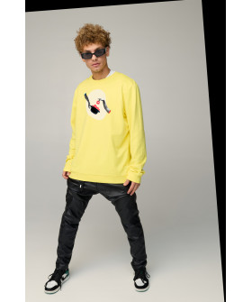 Світшот чоловічий OVERSIZE /no flis/