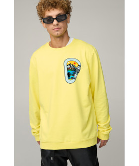 Світшот чоловічий OVERSIZE /no flis/