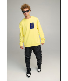 Світшот чоловічий OVERSIZE /no flis/