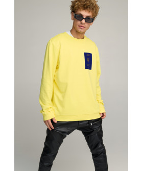 Світшот чоловічий OVERSIZE /no flis/