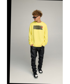 Світшот чоловічий OVERSIZE /no flis/