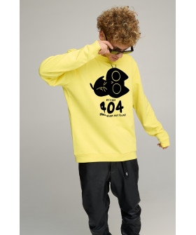 Світшот чоловічий OVERSIZE /no flis/