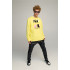 Світшот чоловічий OVERSIZE /no flis/