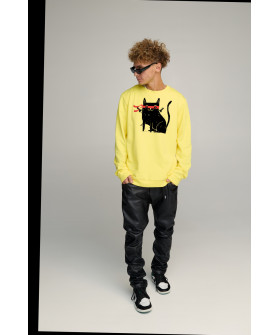 Світшот чоловічий OVERSIZE /no flis/