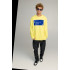 Світшот чоловічий OVERSIZE /no flis/