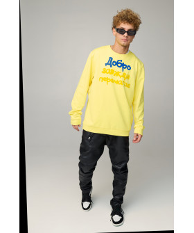 Світшот чоловічий OVERSIZE /no flis/