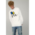 Світшот чоловічий OVERSIZE /no flis/