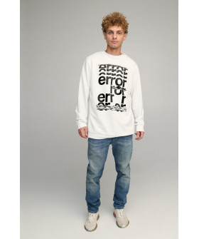 Світшот чоловічий OVERSIZE /no flis/