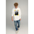 Світшот чоловічий OVERSIZE /no flis/