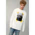 Світшот чоловічий OVERSIZE /no flis/