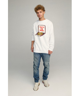 Світшот чоловічий OVERSIZE /no flis/