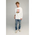 Світшот чоловічий OVERSIZE /no flis/