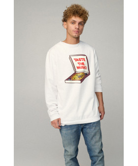 Світшот чоловічий OVERSIZE /no flis/