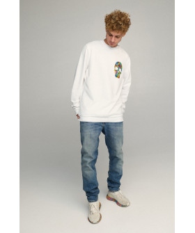 Світшот чоловічий OVERSIZE /no flis/