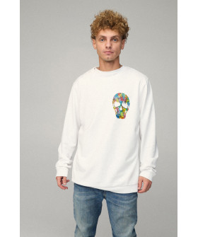 Світшот чоловічий OVERSIZE /no flis/