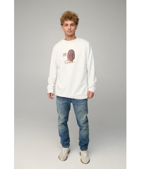 Світшот чоловічий OVERSIZE /no flis/