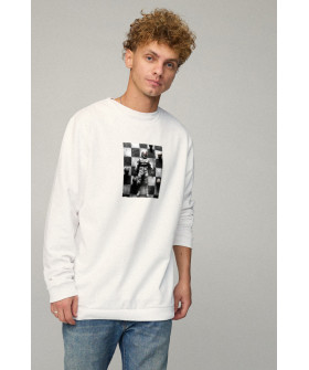 Світшот чоловічий OVERSIZE /no flis/