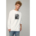 Світшот чоловічий OVERSIZE /no flis/