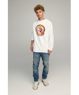 Світшот чоловічий OVERSIZE /no flis/